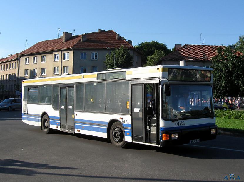 MAN NL202 Autors: bobija UAB „Tolimojo keleivinio transporto kompanija,Almir“,Klaipėdos autobusų parkas