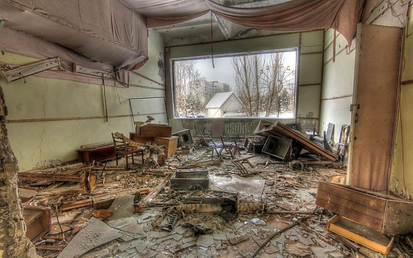Bildē redzama Padomju laiku... Autors: Zutēns Černobiļa 28 gadus pēc traģēdijas...