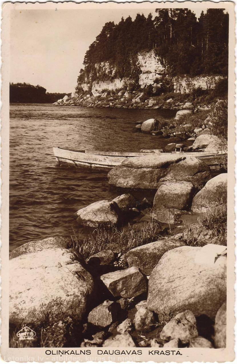 Oliņkalns bija senpilsētas... Autors: Naffy Daugavas senleja pirms Pļaviņu HES.
