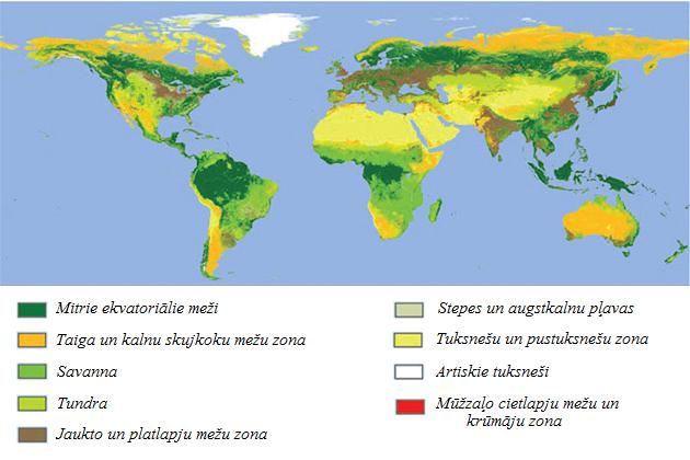 quotUz zemes vērojama liela... Autors: Fosilija Ģeogrāfiskās dabas ainavas!