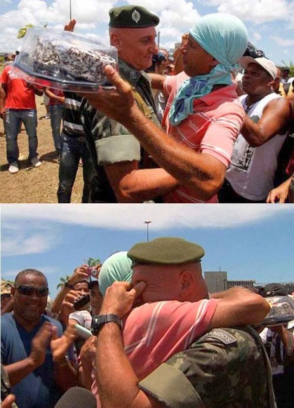 Kāds Brazīlijas armijas... Autors: Uldis Siemīte Labi cilvēki PASTĀV!