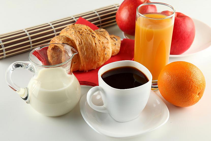 Piens apelsīnu sula un kafija... Autors: Mrhaha Man garšo ēst! FAKTI 2