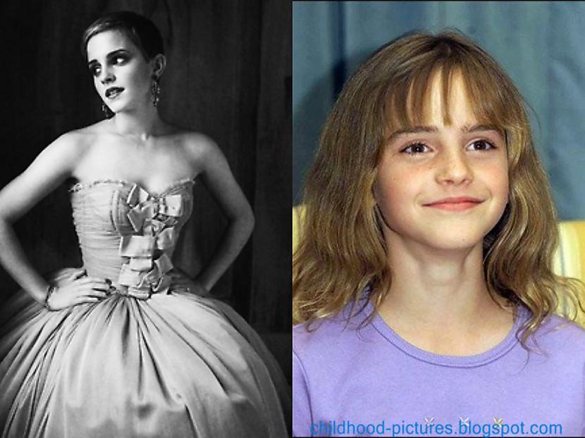 Emma Watson Autors: Kumelīte Kādreiz un Tagad.