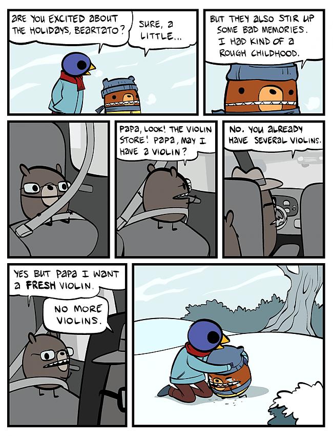  Autors: tifaanija Nedroid comics! Beartato & Reginald <3