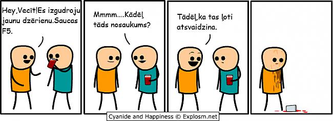  Autors: Bigmaneds Cyanide&Happiness Latviski 3.daļa