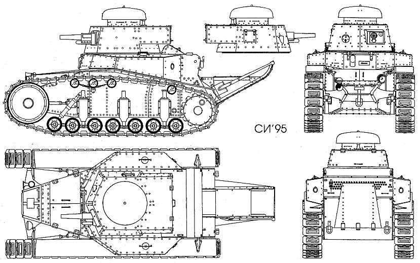 Tanka 3 skatu attēls Tanka... Autors: AMMORACK Krievu pirmais bruņotais tanks.