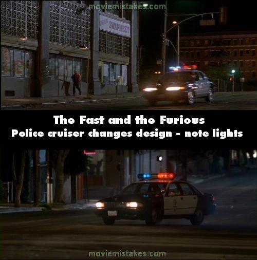 Policijas mascaronīna maina... Autors: Laciz Ātrs un Bez Žēlastības - Kļūdas (Fast & Furious)