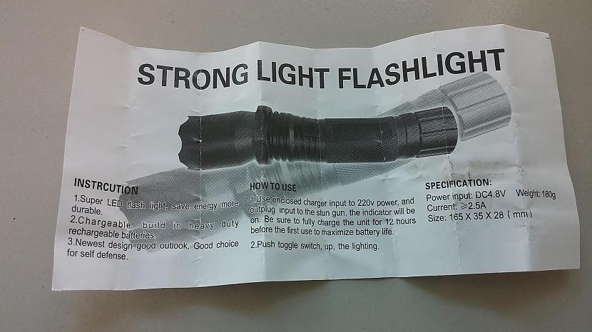  Autors: Ragnars Lodbroks Strong Light Flashlight (plus)