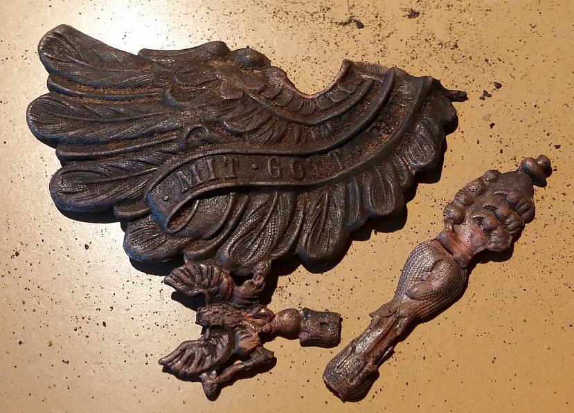 Spārns un scepteris jau... Autors: SalvatoreMundi WW1 ērgļa restaurācija.