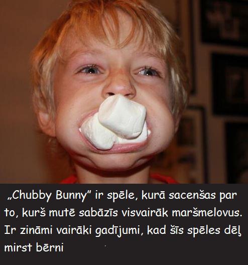 quotChubby Bunnyquot ir spēle... Autors: ShakeYourBody Neticami FAKTI