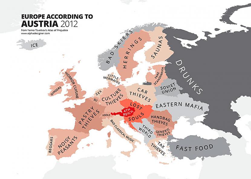 Austrijai gan neveicas visi no... Autors: Fosilija Eiropa dažadu valstu un cilvēku skatījumā