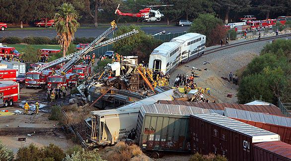 Metro sadrusme Kalifornijā 500... Autors: PC Krish 10 dārgākie negadījumi pasaules vēsturē