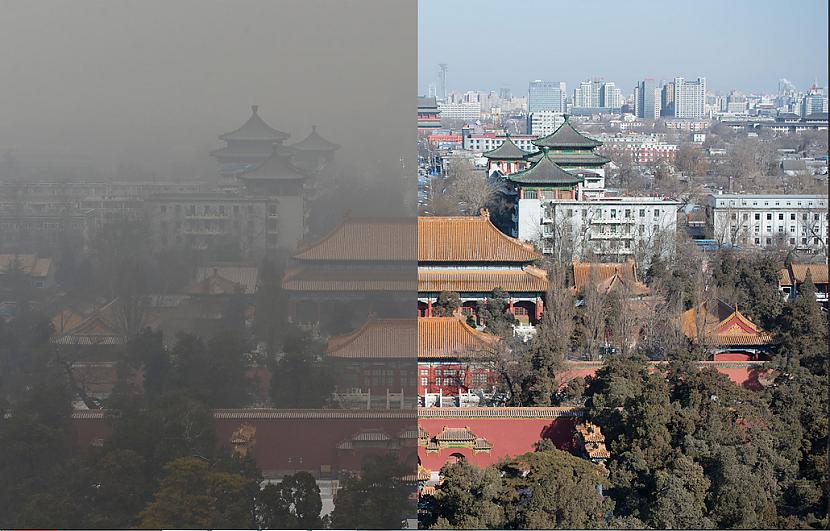 Gaisa piesārņojums Ķīnā kļūst... Autors: Lestets Pangu elpa Padebešu valstībā