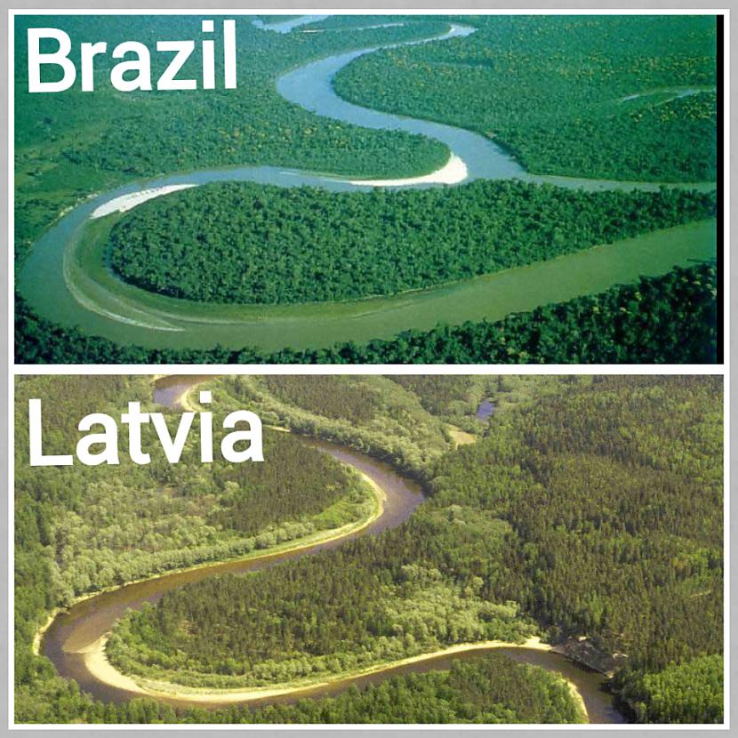 Brazil vs Latvia Amazones... Autors: ghost07 Pasaule vs Latvija (Līdzības) - Papildināts