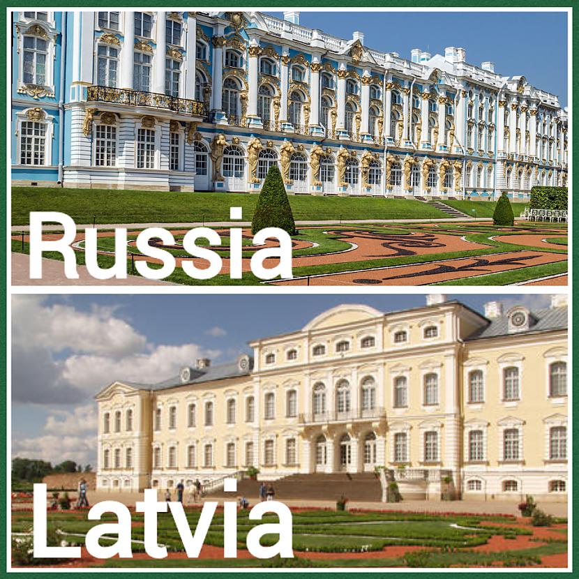 Russia vs Latvia Katrīnas pils... Autors: ghost07 Pasaule vs Latvija (Līdzības) - Papildināts
