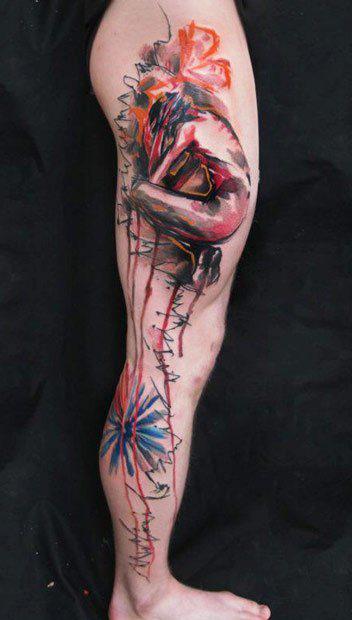  Autors: proviking Leģendari kāju tetovējumi
