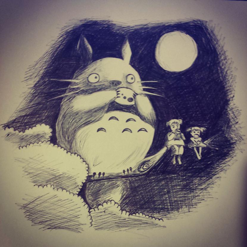 Totoro lt3nbsp Autors: Niky Boo I <3 art