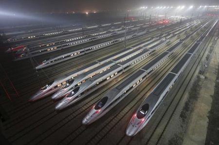 Nonākot uz sauszemes līnija... Autors: Mr Mask Ķīna plano uzbūvēt ātrgaitas vilcienu dzelzceļu līdz ASV.