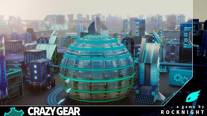 Pilsētas skats Autors: xfs men Crazy Gear - Latviešu mobilā spēle.