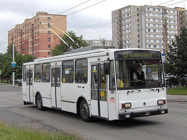 ScaronKODA 14TRM1990 gadu vidū... Autors: Fosilija Trolejbuss Škoda 14Tr