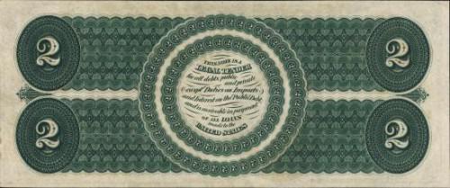 Pirmās 2dolāru banknotes ko... Autors: AnonimaisxD Fakti par 2 - dolāru.