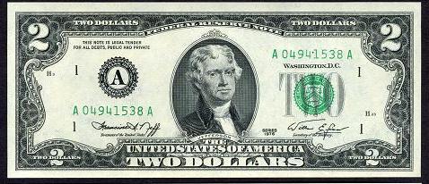 Ir arī viedoklis ka 2dolāru... Autors: AnonimaisxD Fakti par 2 - dolāru.