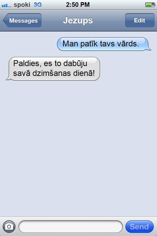  Autors: DP Arodeyz Ak šie SMS #8
