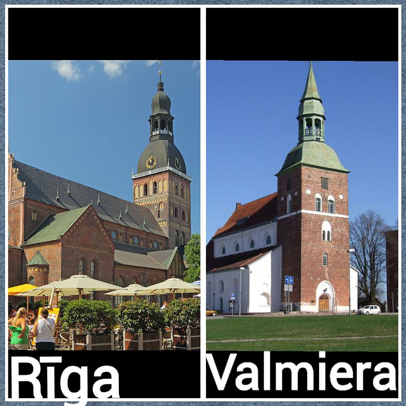 Rīgas doma baznīca vs... Autors: ghost07 Rīga vs Latvija (Līdzības)