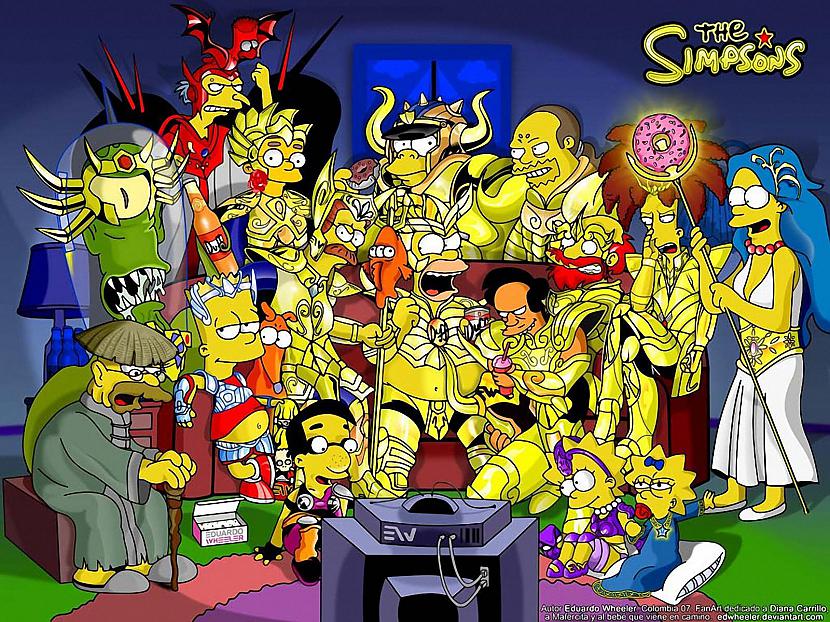 Seriāla galvenos tēlus... Autors: Blood210 5 fakti par Simpsoniem .