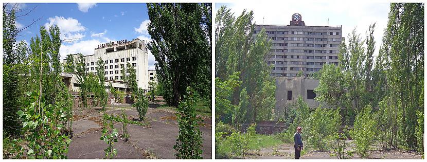 Daudz maz ēkas var saskatīt... Autors: Pēteris Vēciņš Černobiļa. Tās noslēpumi un realitāte.