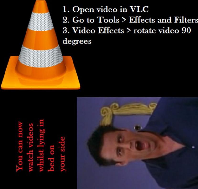 Atver VLC pleieri... Autors: EsNemaakuTaisiitKomiksus Dzīves haki (uzlaušana)?