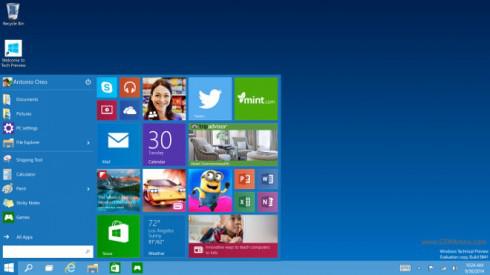 Microsoft piestrādājis pie... Autors: Janch123 Microsoft iepazīstina ar Windows 10 operētājsistēmu (W9 nebūs)