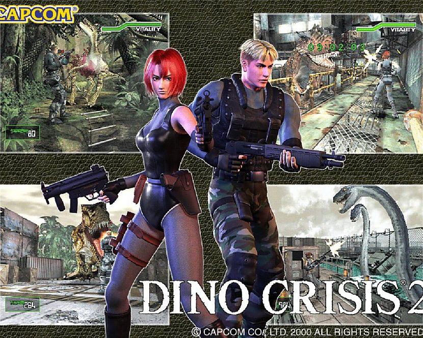 2000 Dino Crisis 2 Autors: Werkis2 Šausmu videospēļu vēsture.1972-2015 (+180 spēles) Horror games.