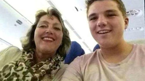 Gerijs Sloks un viņa māte... Autors: BodyBoard Selfiji īsi pirms nāves!