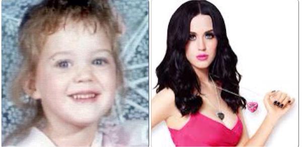 Dziedātāja  Katy Perry Keitija... Autors: Vafeleens Before and After (slavenības)