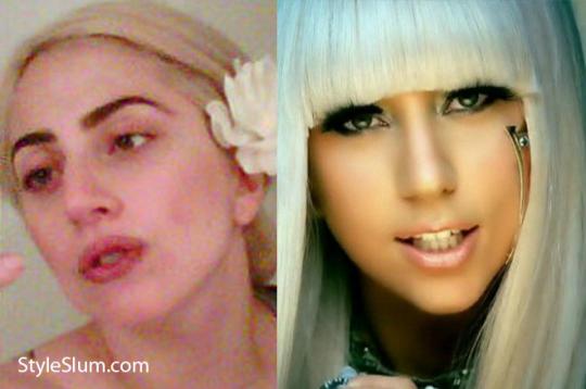 Lady Gaga jeb Meitene Gaga... Autors: Daniels 00 Slavenības pirms un pēc makeup