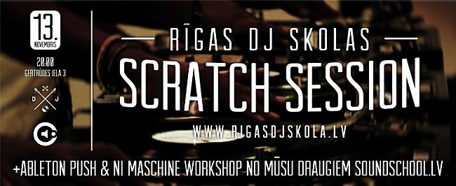  Autors: Spoki Rīgas DJ skolas scratch session