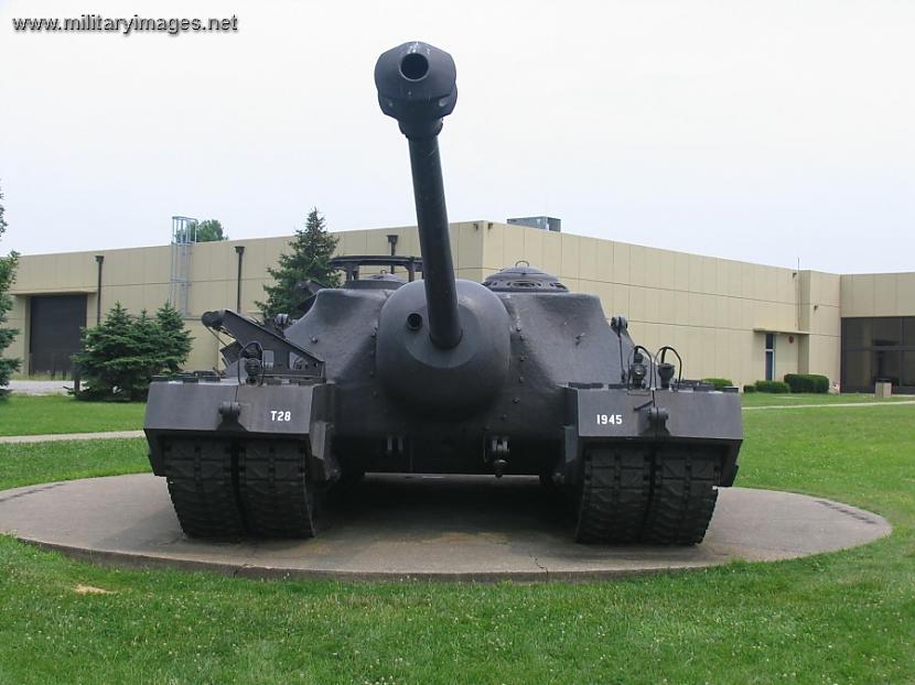 nbsp nbspTanka bruņas bija... Autors: Mao Meow T28 – Lielākais ASV tanks, kādu tā ir uzbūvējusi.