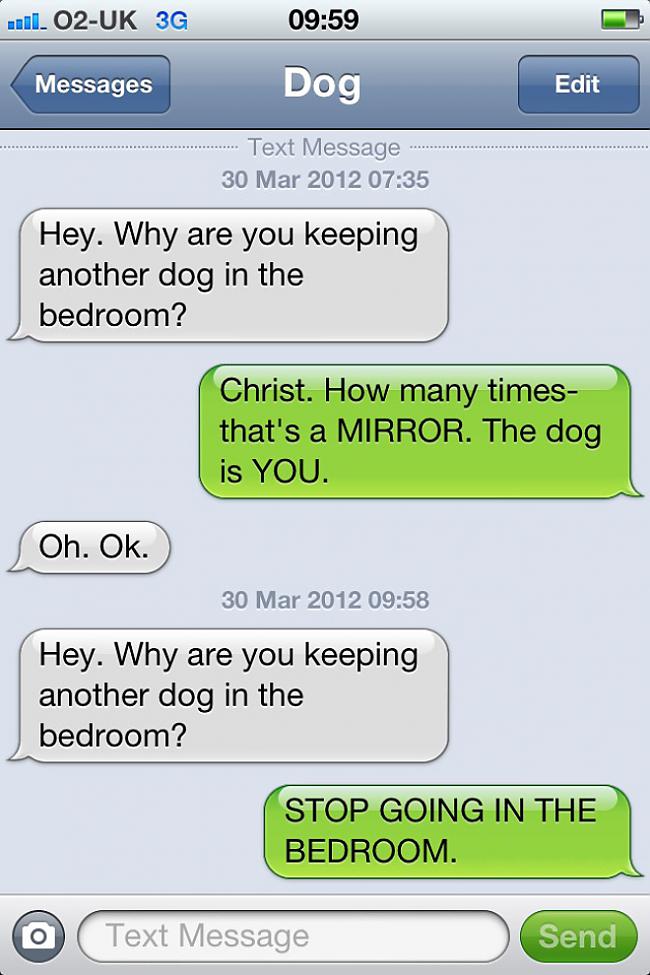  Autors: Veetra SMS no suņa!