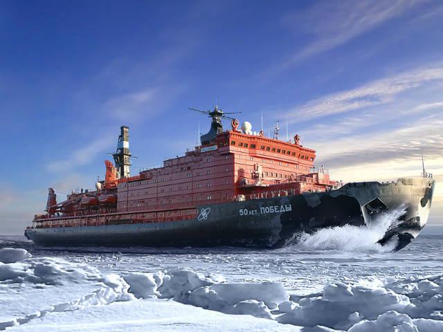 nbsp nbspTikai 2007gadā kuģis... Autors: Mao Meow 50 Let Pobedy – Lielākais ledlauzis pasaulē.