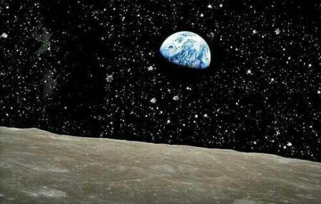 Tā no Mēness izskatās Zeme... Autors: Fosilija Fakti par mūsu planētu un Saules sistēmu
