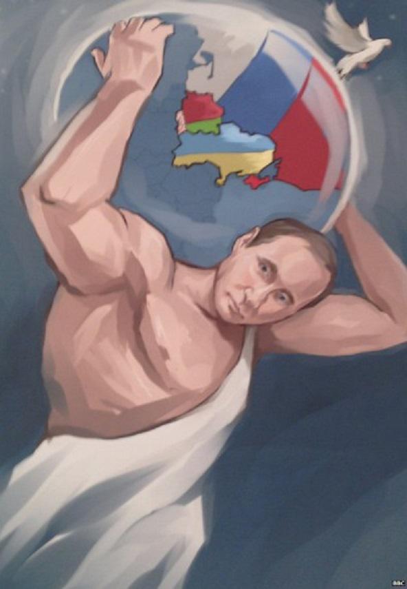 Izstādes autori norāda uz... Autors: LordsX Putina dzimšanas dienai veltīta izstāde!