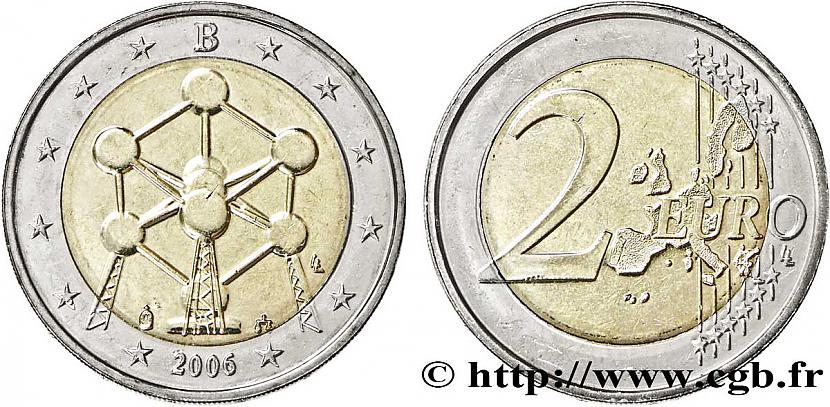 Motīvs  AtomikumsMonētas... Autors: KASHPO24 Beļģijas eiro monētas