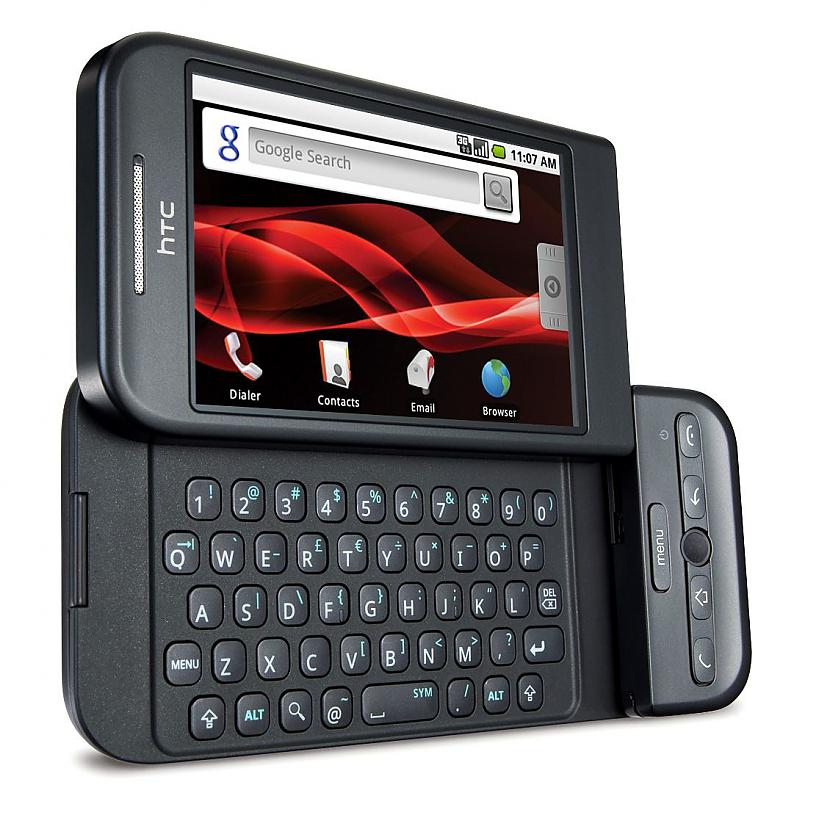 HTC Dream G1 bija pirmā ierīce... Autors: THCBLAZER Android vēsture