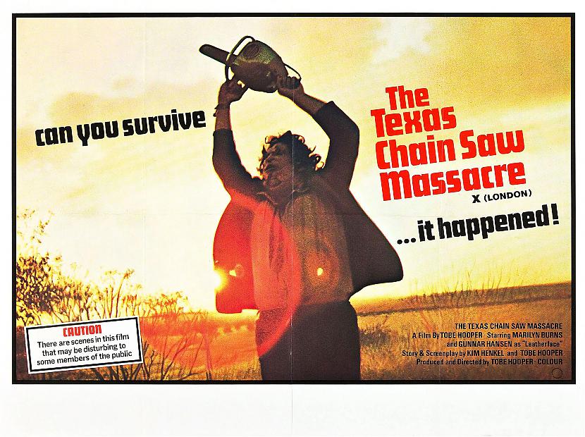 The Texas Chainsaw Massacre... Autors: Manpatikspoki 5 šausmu filmas, kuras ir balstitas uz patiesi šausminošiem stāstiem!
