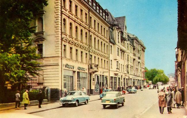 Elizabetes iela 1960 gads Autors: Neticamaiss Rīga pirms 50 gadiem krāsainās fotogrāfijās