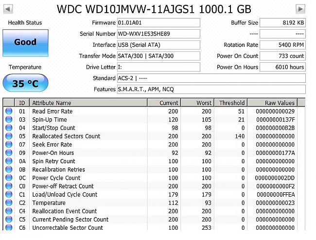 Western Digital Ultra 1 TB... Autors: Werkis2 Arējo cieto disku apskati un pārdomas.