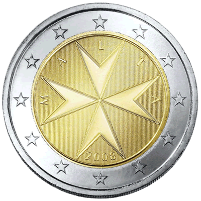 Scaronādu attēlu Malta... Autors: KASHPO24 Maltas eiro monētas