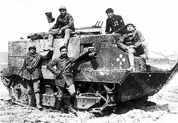 nbsp nbspScarono tanku... Autors: Mao Meow Schneider CA 1 – Francijas pirmais tanks.