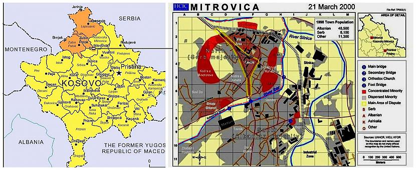 Serbu pascaronpārvaldi nolēma... Autors: Pēteris Vēciņš Kosova 2. daļa: Kosovas problēmu kamols: Ziemeļkosova-Mitrovica.